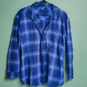 Eddie Bauer Blue Flannel